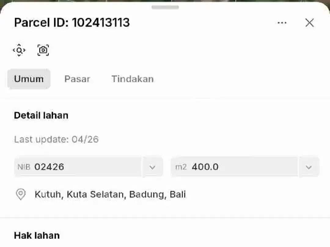 Dijual Murah Tanah 400m2 Cocok Untuk Investasi - Image 8 of 9