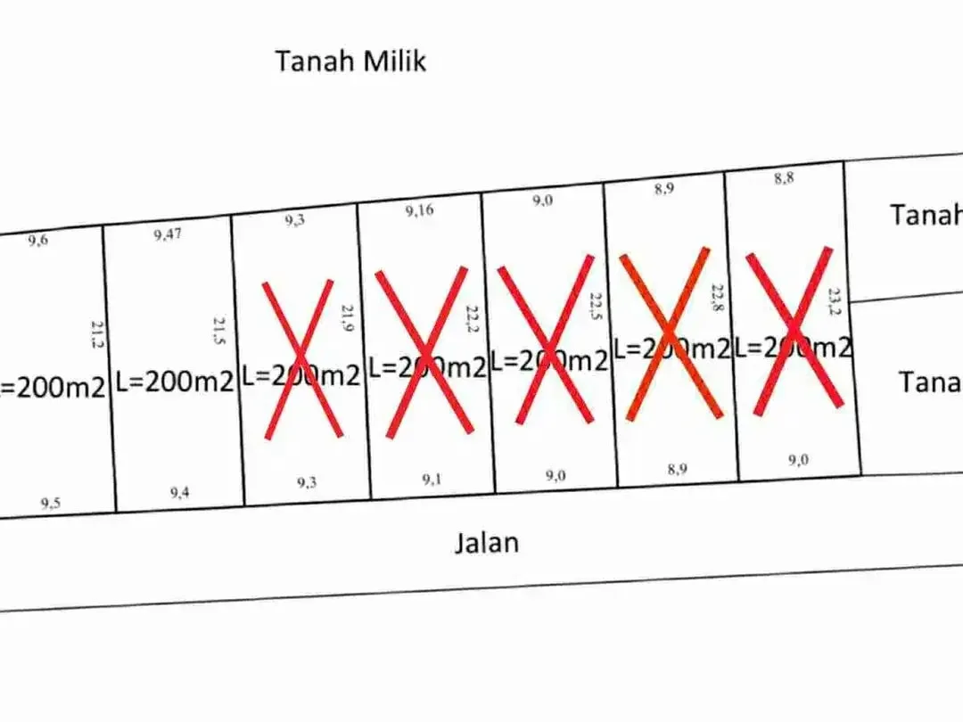 Jual Tanah 2 Are Dharma Giri Kota Gianyar Dekat Puspem Gianyar - Image 6 of 6