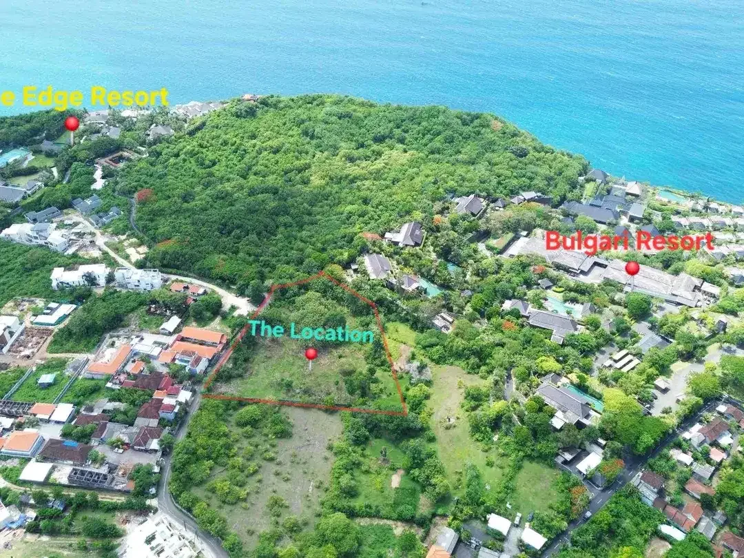 Dijual tanah Samping Bulgari Resort Bali - Image 9 of 10