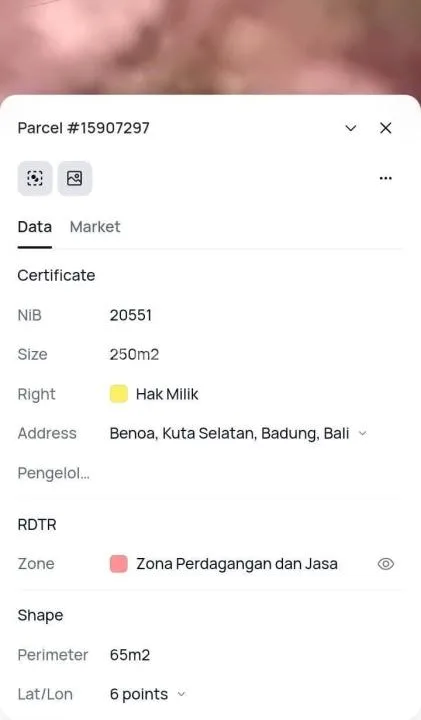 Dijual Tanah Strategis Jalan Utama Dharmawangsa Nusa Dua - Image 1 of 4