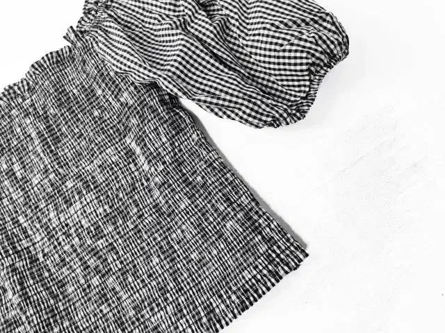 Baju Monocrome HnM Black n White - Image 2 of 4