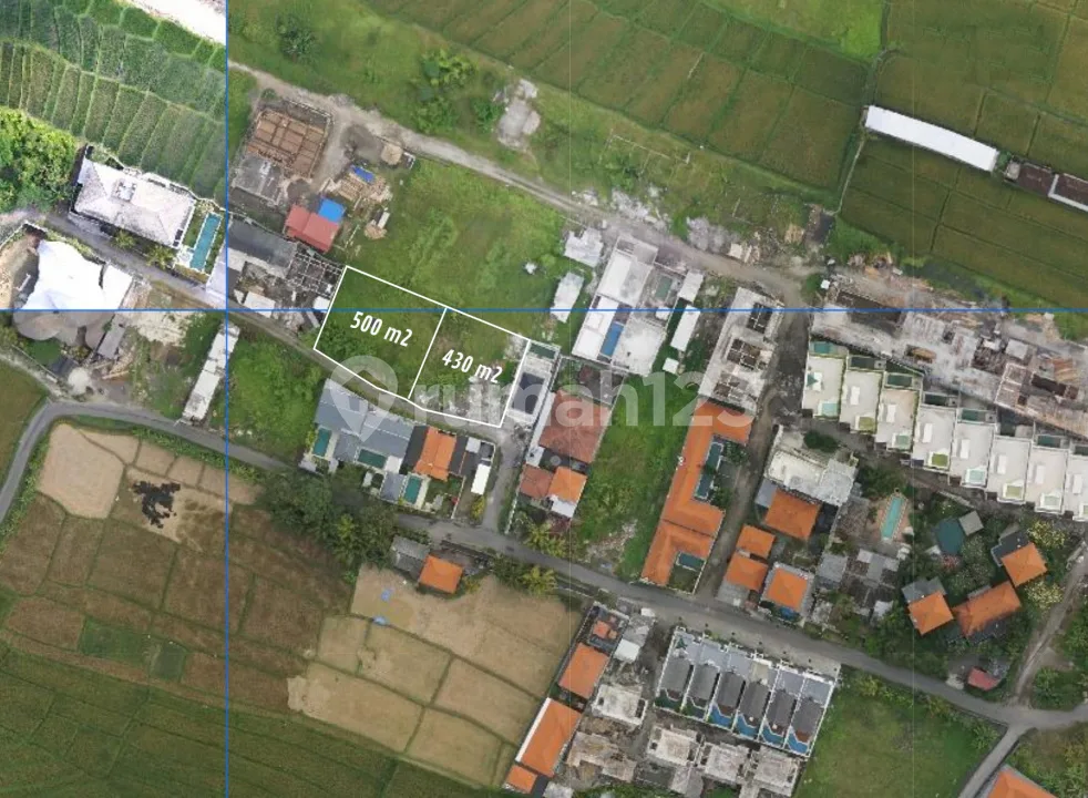 Tanah Cemagi 500 dan 430MÂ² Itr Pariwisata - Image 1 of 4