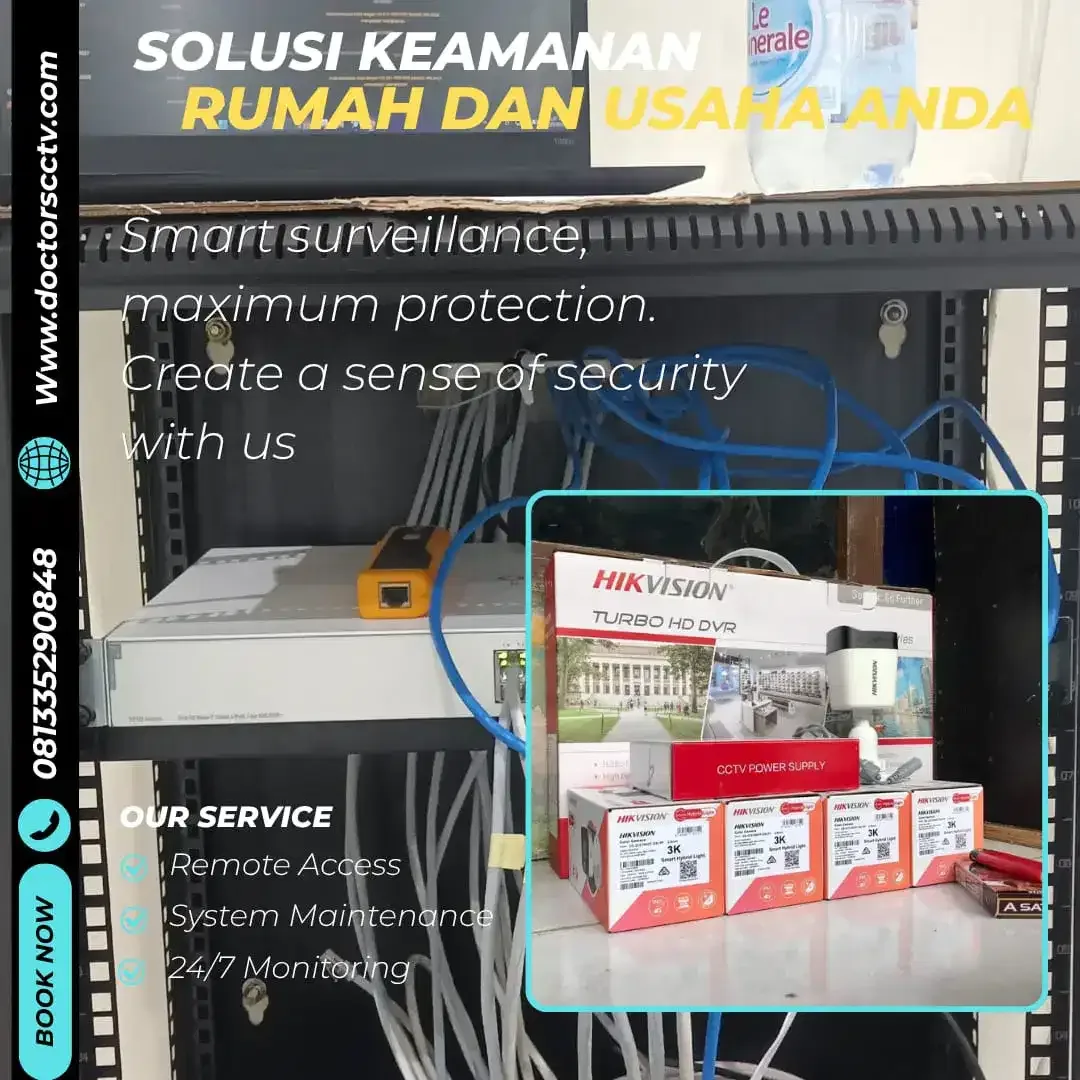 PASANG CCTV DENPASAR, PAKET CCTV FULL HD, GRATIS SURVE - Image 1 of 5