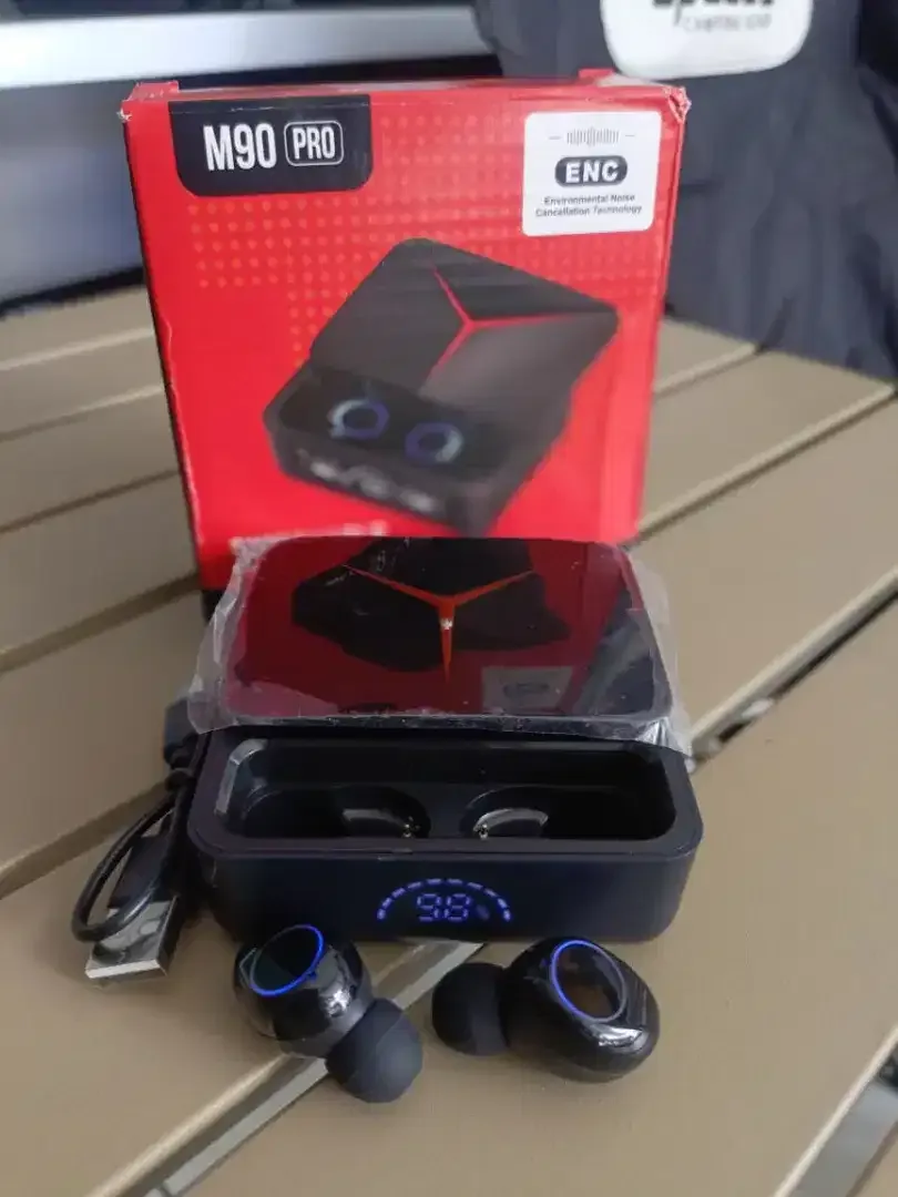 TWS/Headset/Earphone Gaming Wireless Bluetooth Led Case Slide Design - Image 2 of 4