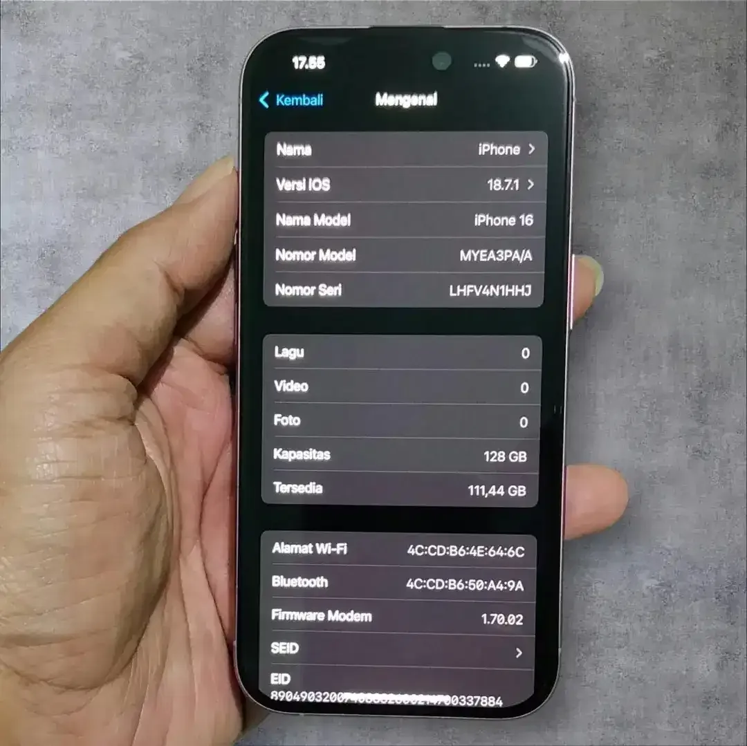 Iphone 16 128 GB ibox Garansi On - Image 2 of 3