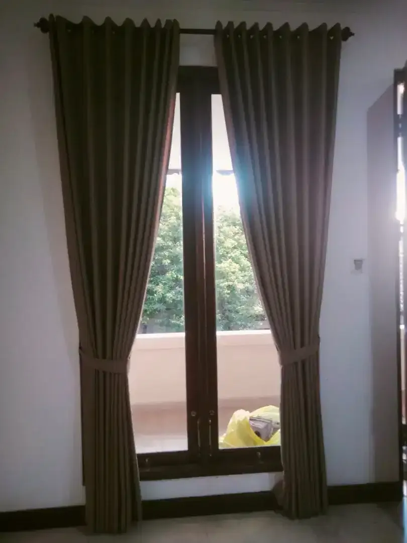 Curtain Gorden Korden Blackout Smokring Cantik - Image 5 of 5