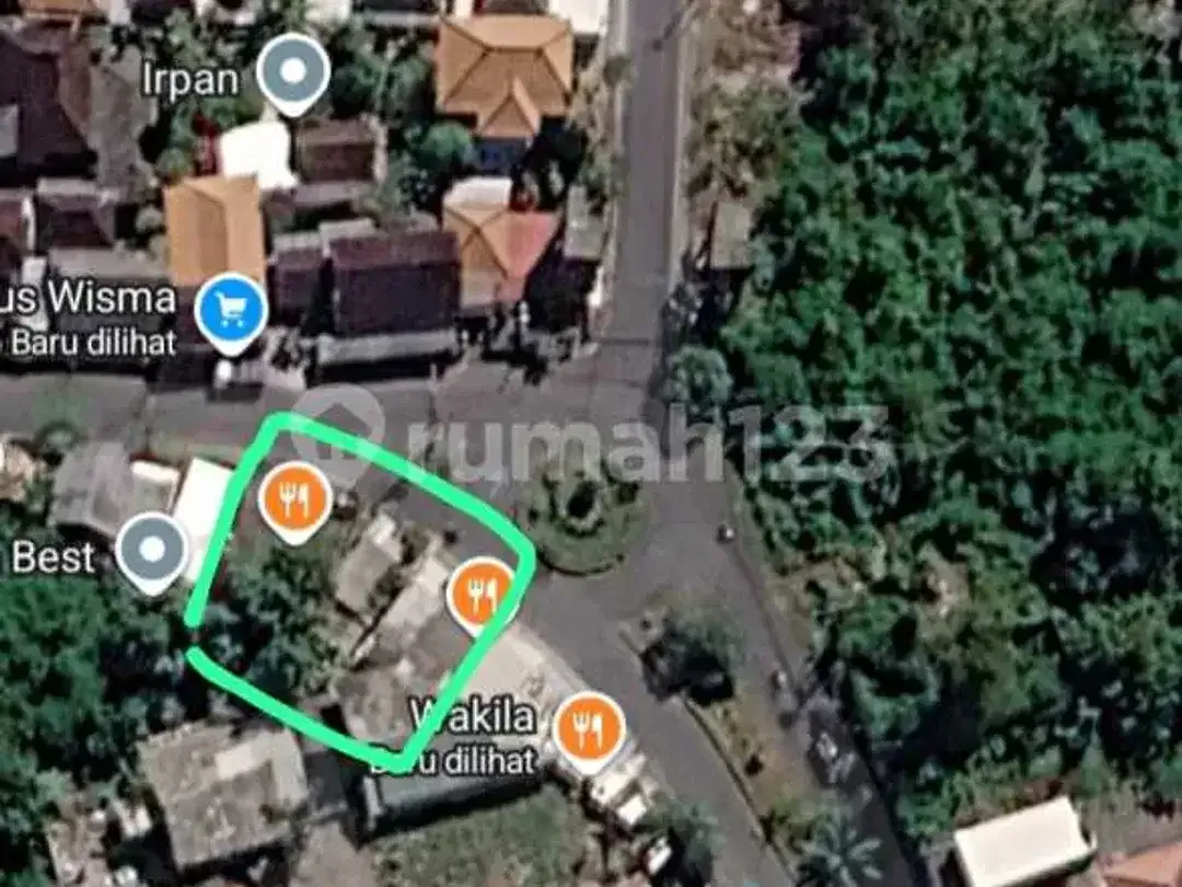 Dijual Cepat Tanah Hook Premium Perempatan Jalan di Benoa - Image 1 of 9