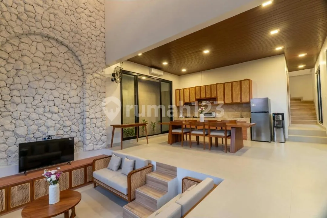 For Rent - New Villa 3 Br At Canggu With Ricefield View - Image 3 of 4