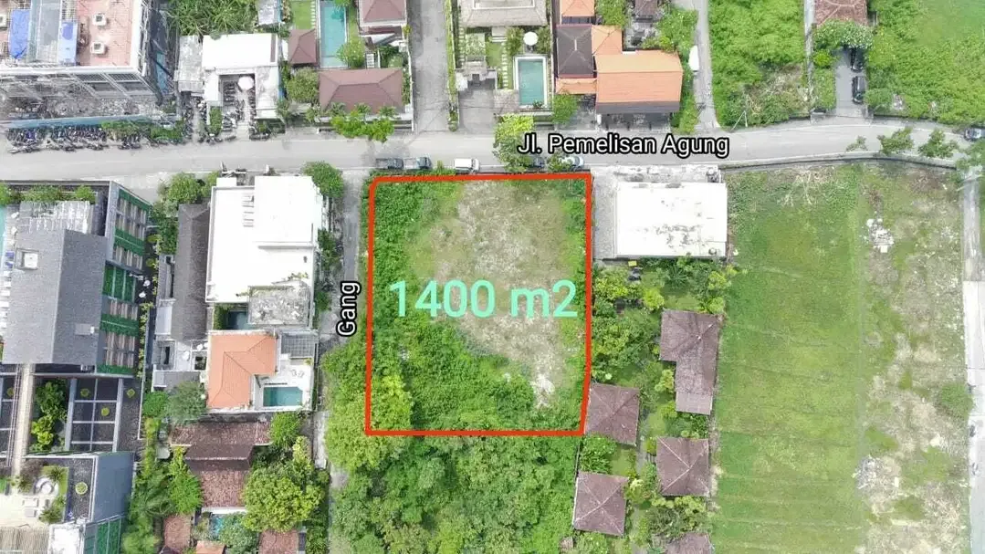 DIJUAL TANAH AREA PREMIUM JALAN KAKI KE PANTAI BERAWA - Image 2 of 8