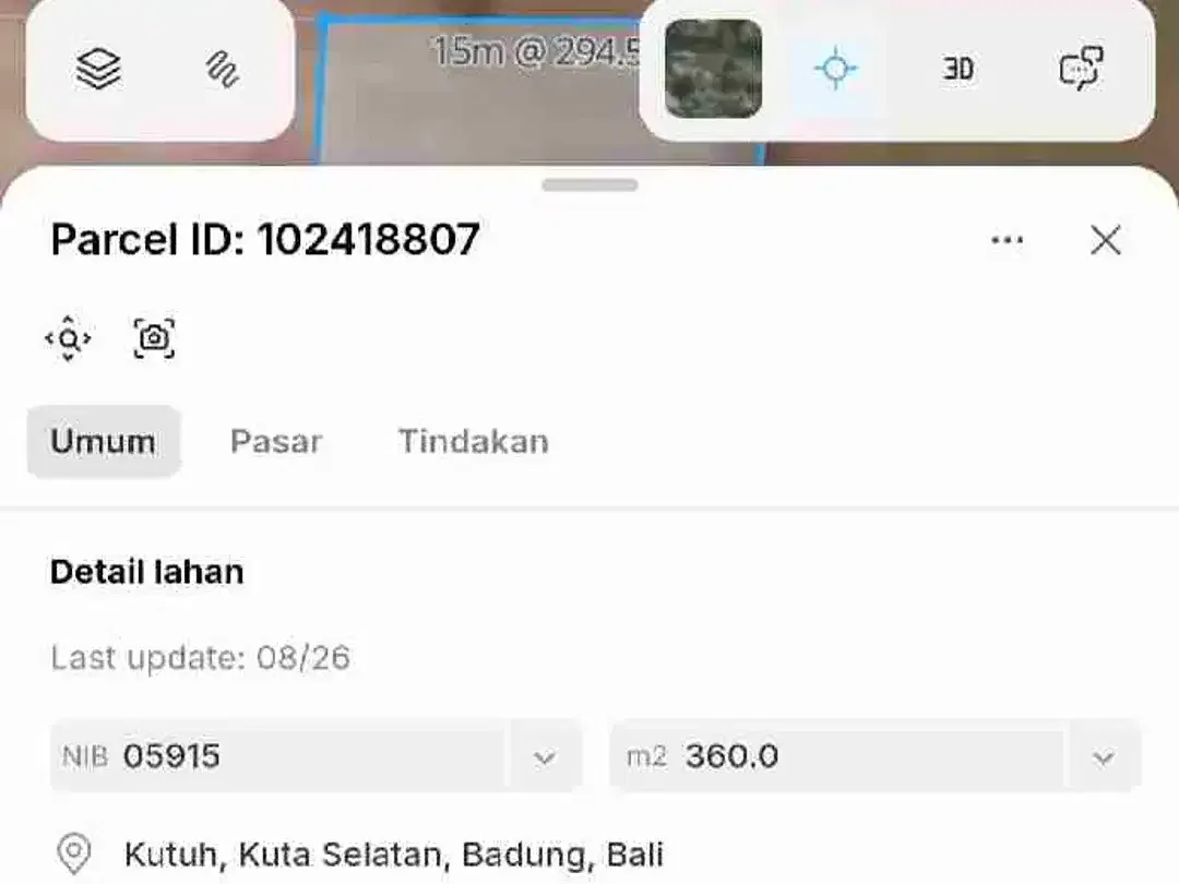 Dijual Cepat Tanah 360m2 Di Dekat STP Nusa Dua - Image 7 of 7