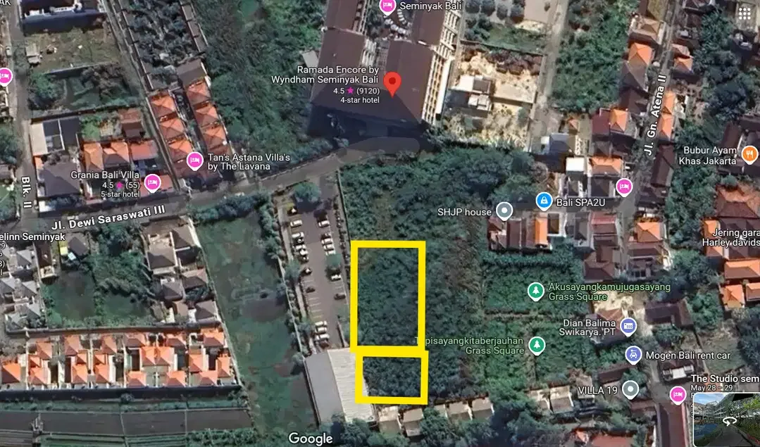 JUAL TANAH FREEHOLD UKURAN KECIL DI SEMINYAK - Image 3 of 4