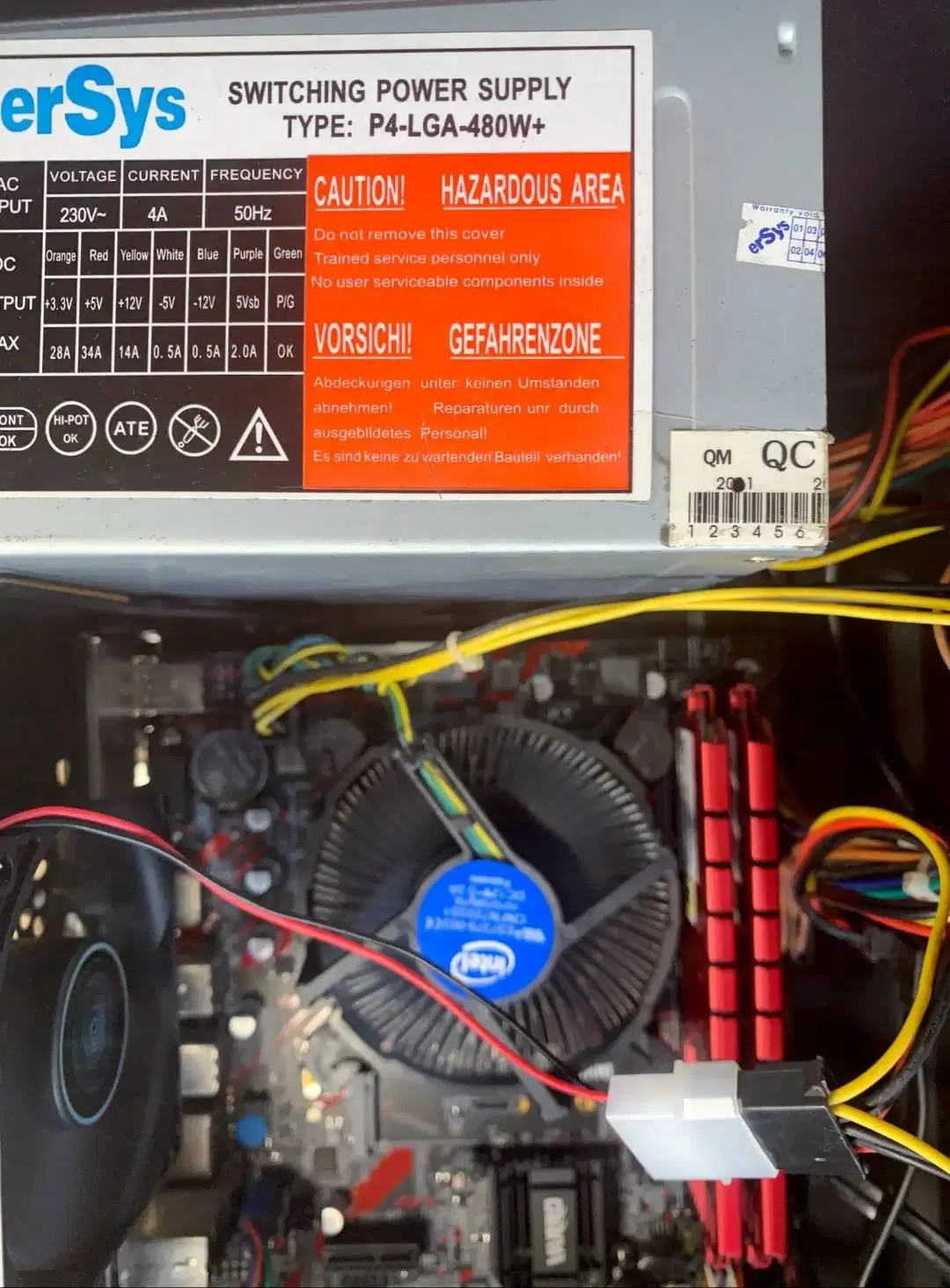 PC- VARRO-H61+/B75 -i7-2600 3.40 - 3.80Ghz 4Cores/8 Treads-8Gbmemory - Image 4 of 4