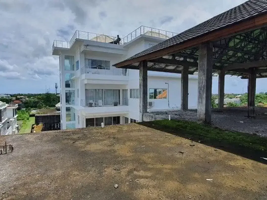 Freehold - Prime 543 sqm Land with Stunning Garuda Wisnu Kencana View & 80% Completed 3-Storey Home on it at an Exclusive Gated Community - BALI - Image 3 of 9