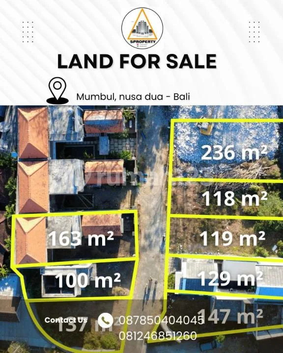 Dijual Tanah Bonus Bangunan Villa di Mumbul Estate Nusa Dua Bali - Image 1 of 4