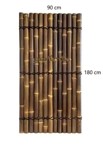 pagar bambu hitam awet - Image 2 of 4