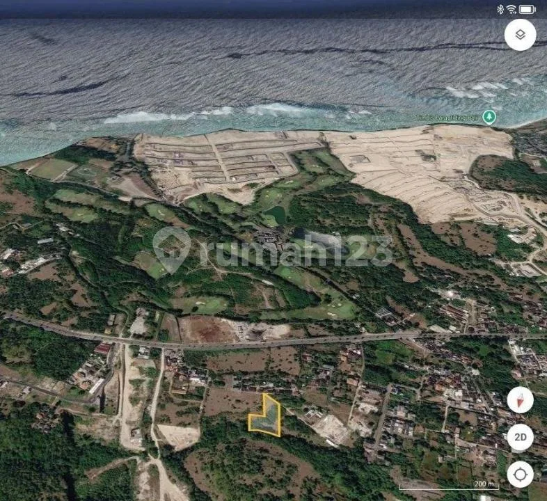 Lahan Murah di Kutuh Nusa Dua 3535M2 -Itr Pariwsata - Image 2 of 4