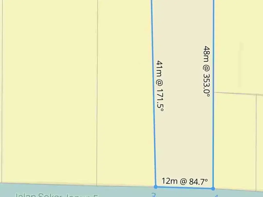 Tanah 532M2 Tembok Keliling Elit Sekar Jepun Jl8mtr Dkt Mall Living - Image 8 of 8