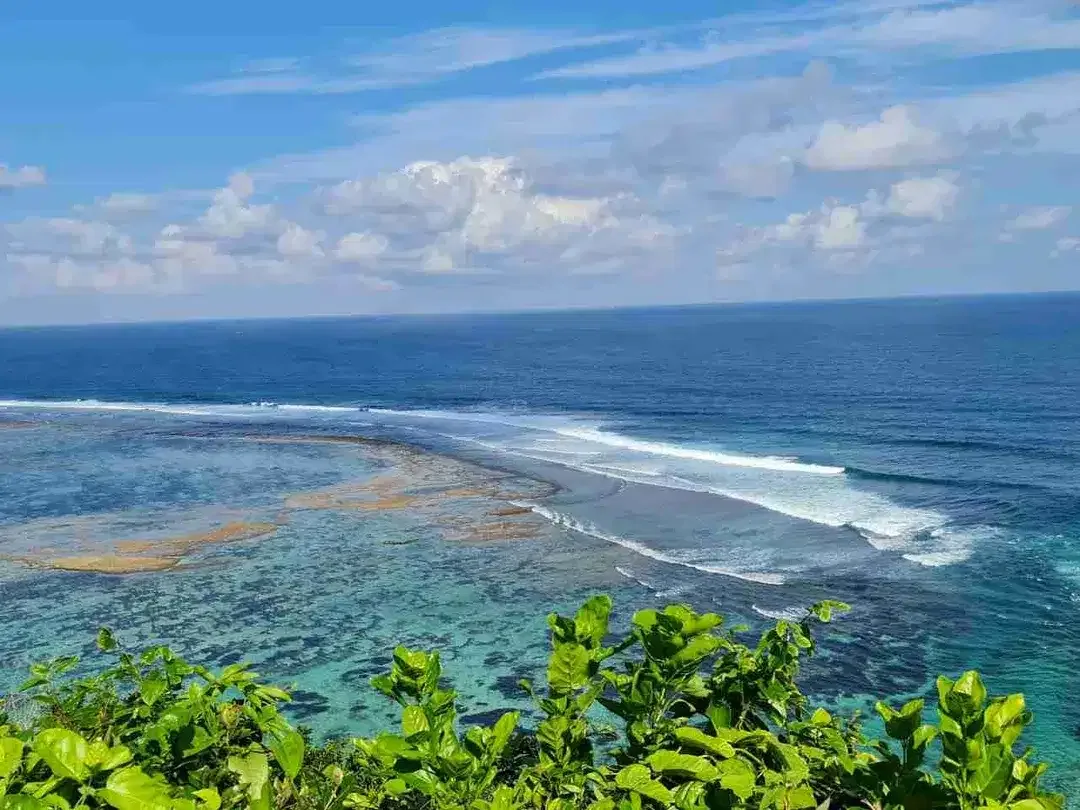 Rare Cliff front Land Ocean View and Sunset View in Ungasan Bali - Image 1 of 10
