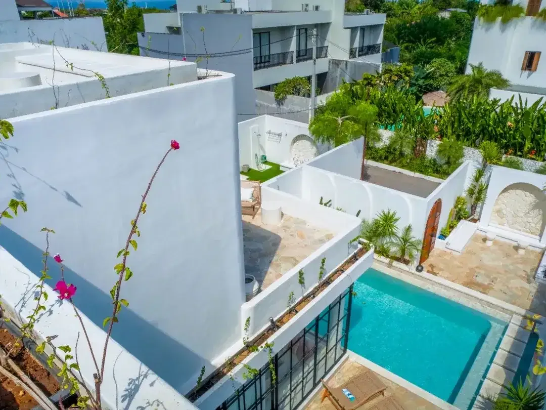 Villa Mediteranian dengan View Ocean sangat cantik dan strategis di Toyaning Ungasan - Image 7 of 10