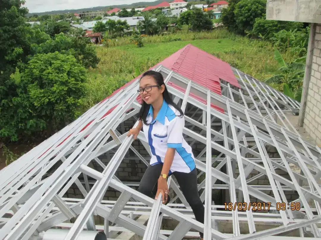 Pasang rangka baja ringan terpasang rapi - Image 10 of 10