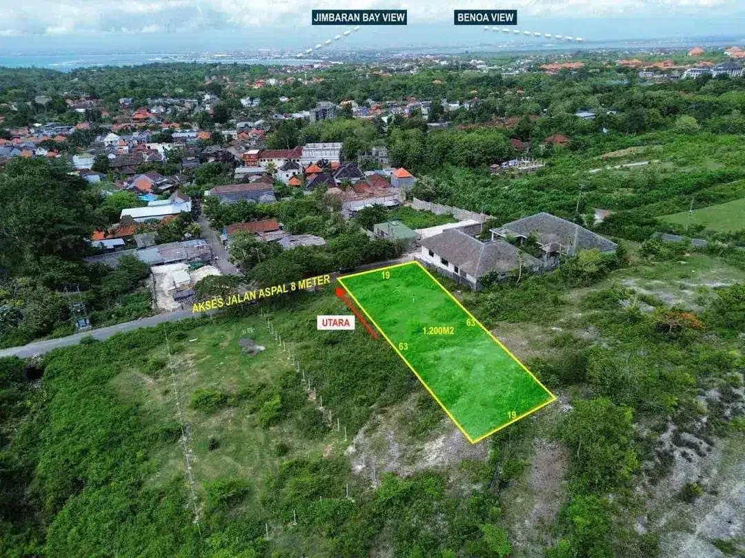 Tanah Ocean view yg paling banyak di minati Inverstor Lokal dan Investor asing - Image 6 of 10