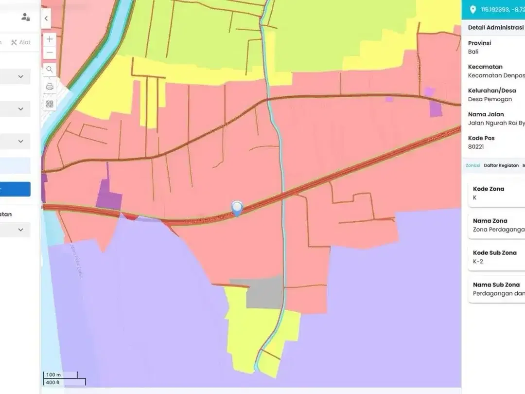 TANAH 46 ARE STRATEGIS PINGGIR BYPASS NGURAH RAI DISEWAKAN, DI DENPASAR SELATAN - Image 5 of 6