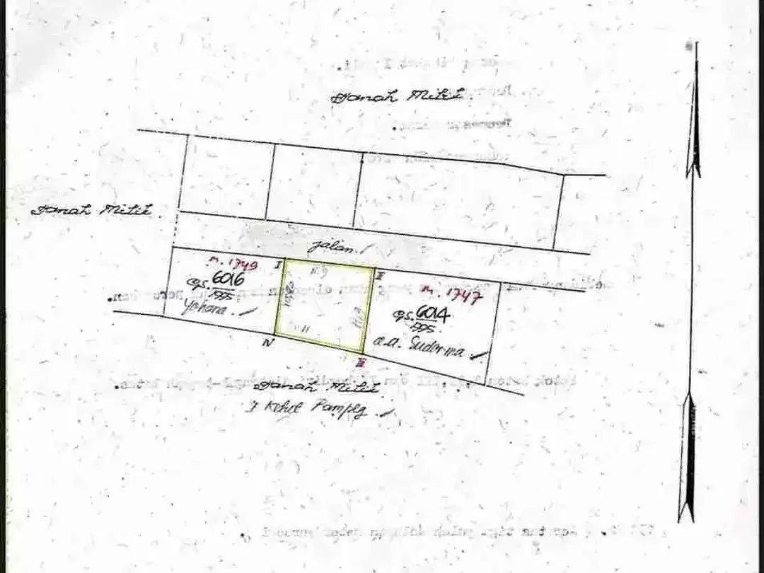 Jual Tanah Harga Global Luas 138m² Jl Gunung Soputan Denpasar Area Strategis Investasi. - Image 4 of 4