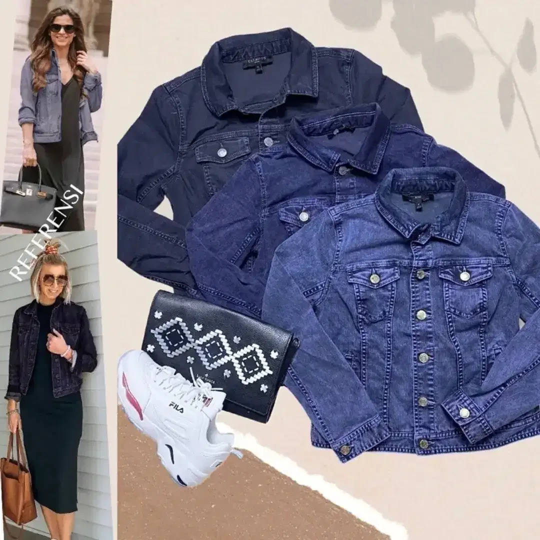 Jacket Washed Grape Denim Tablots - Image 2 of 2