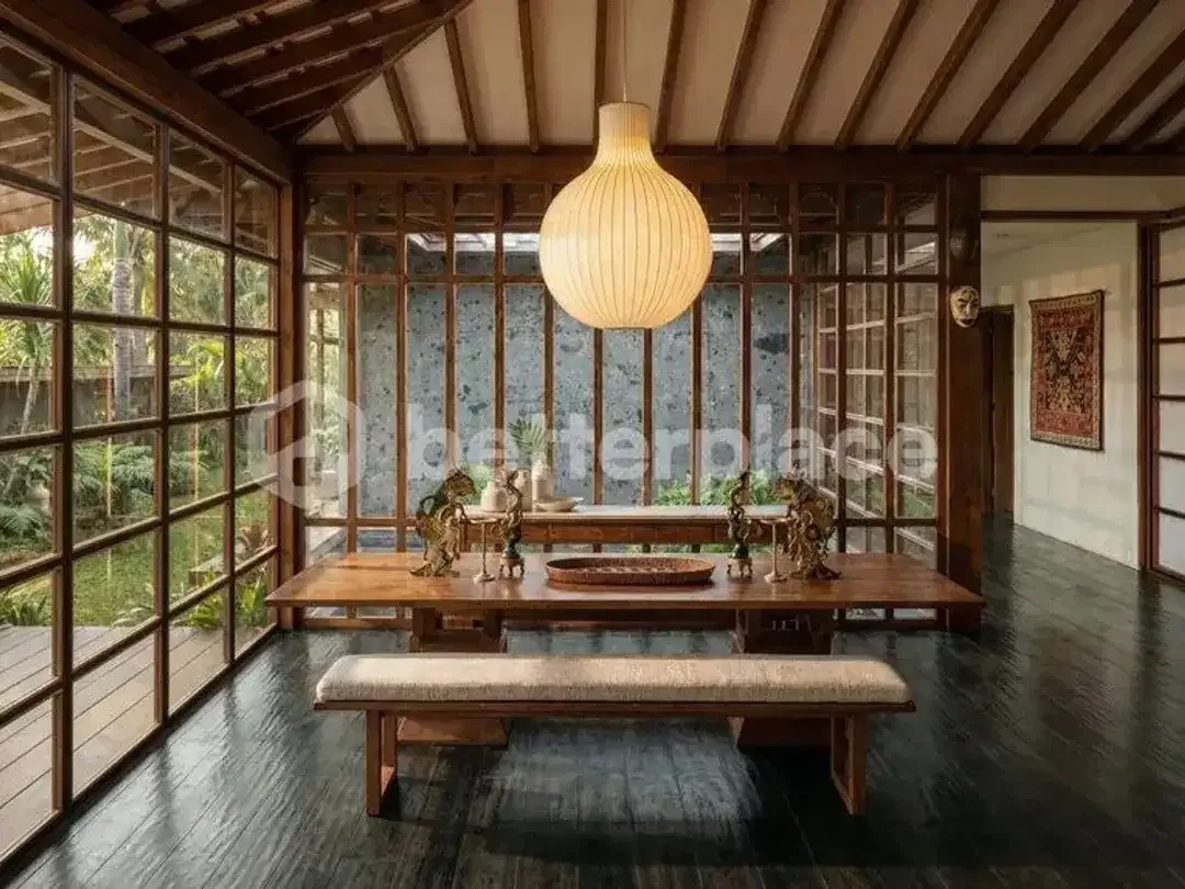 Elegant Freehold 3-Bed Bali Villa Surrounded by Lush Jungle Scenery with Infinity Pool, Sauna, Ice Bath, and Bespoke Artisan Details - Image 2 of 10