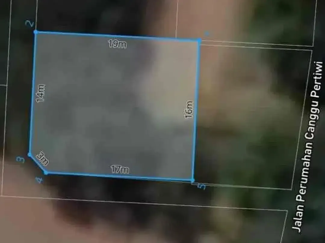 tanah langka jarang ada dgn luas 3are kawasan villa lokasi semat brawa - Image 3 of 6