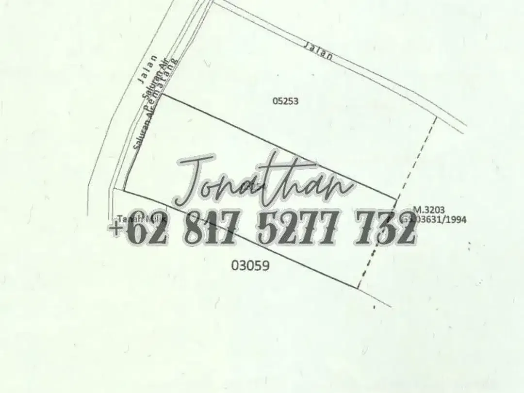 Dijual Tanah Raya Pantai Nyanyi Zona Pariwisata Tabanan - LSADT - Image 5 of 8