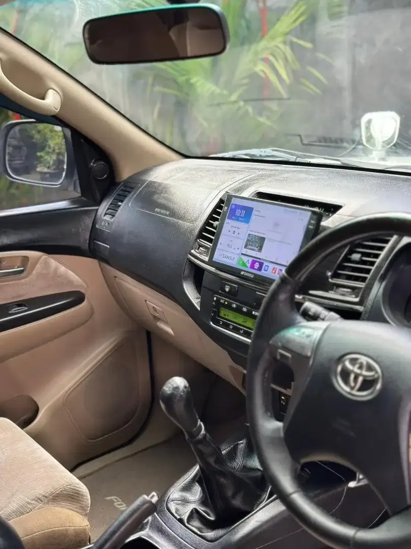 FORTUNER TRD VNT 2014 TURBO MANUAL ASLI BALI LOW KM ISTIMEWA - Image 6 of 10