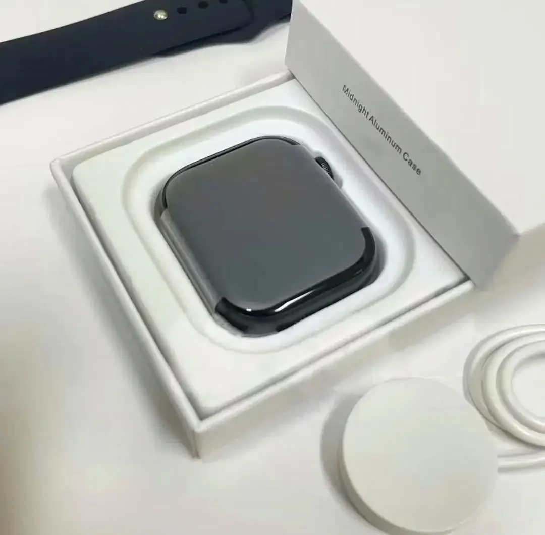 Smartwatch S11 Dengan logo apple saat on/off - Image 5 of 8