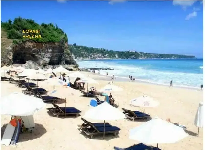 DIJUAL TANAH TEPI TEBING PANTAI DREAMLAND - Image 5 of 10