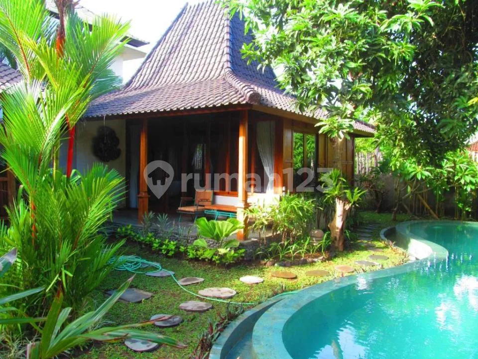 Villa Big Garden Privat Pool Halaman Luas Lokasi Tenang Sanur - Image 2 of 4