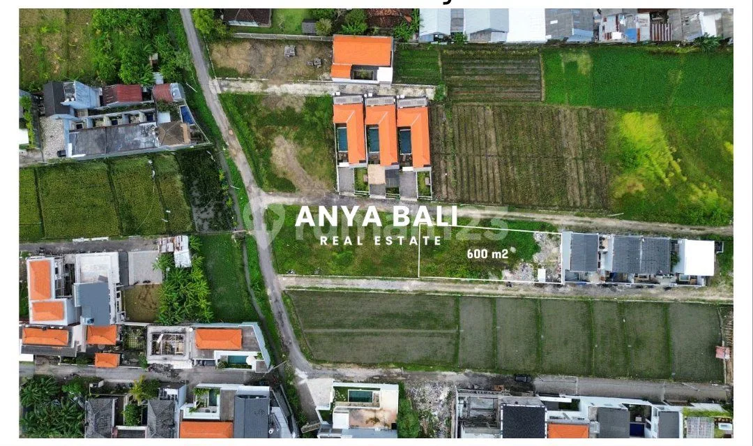 Leasehold Land 600 M2 In Kerobokan Bali - Image 1 of 4