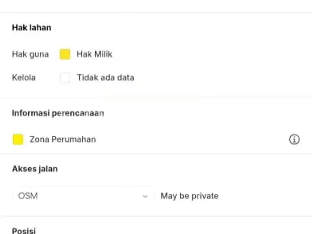 Dijual Tanah Plot Kecil Sangat Langka dan Strategis - Image 6 of 7