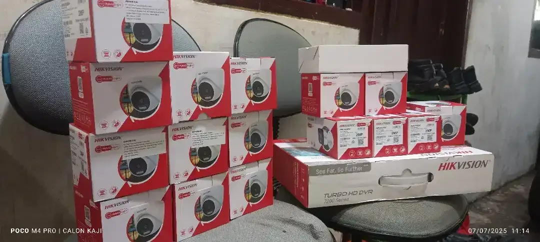 PAKET CCTV 8 KAMERA, CCTV HIKVISION, CCTV HILOOK, GRATIS SURVE - Image 3 of 4