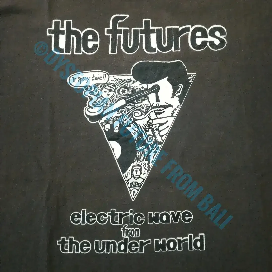 Rare Vintage Tshirt Band The Futures Electric Wave From The Underworld - Image 3 of 6