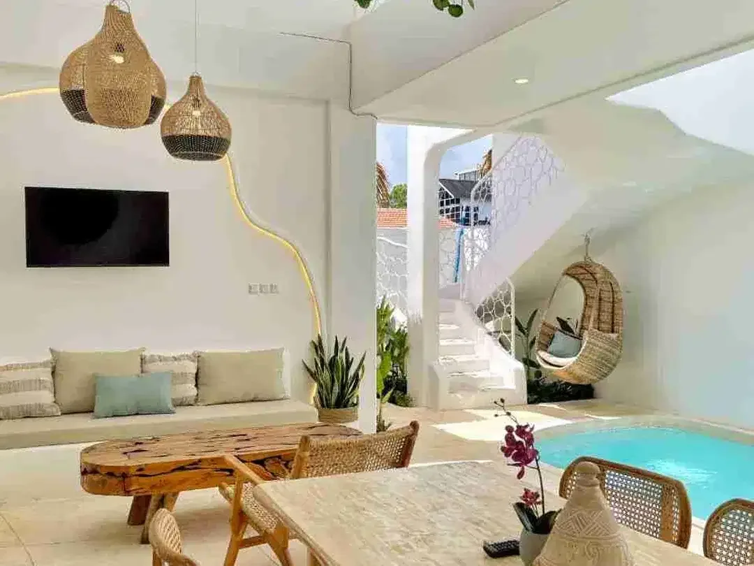 Villa Mediterania Full Furnished Dekat Pantai Ungasan - Image 3 of 10