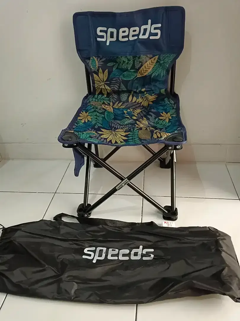 Kursi Lipat/camping/mncing/gunung Merk Speeds Uk.L 32x32x52cm Free Tas - Image 2 of 4