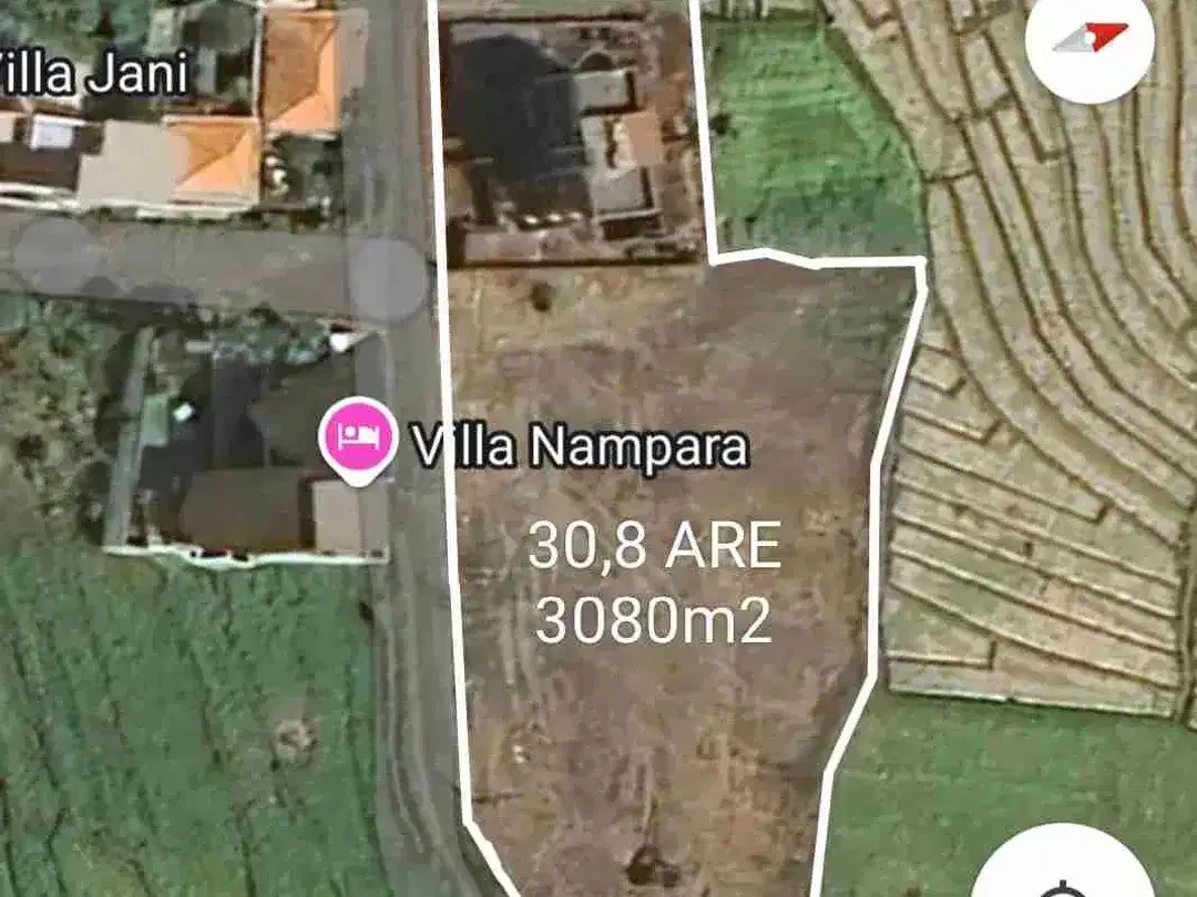DI JUAL TANAH POTENSIAL 3,080m² Jl.UMALALANG, CEMAGI - Image 1 of 4