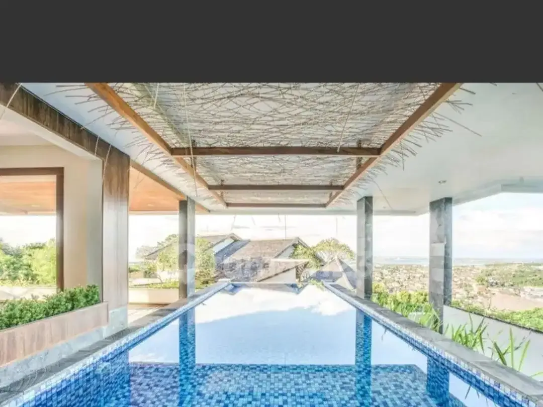 For Sale/Lease Monthly or Yearly Luxury Modern Villa With Big Stunning Pool And Sea View 3 Floor In Goa Gong, Jimbaran. - Image 1 of 10