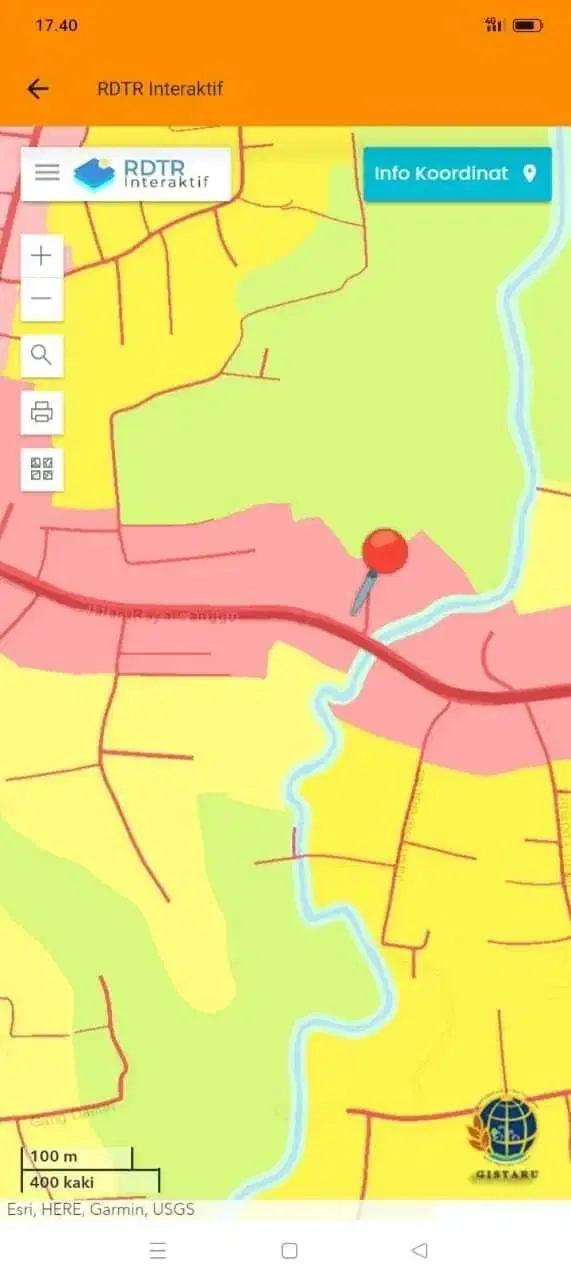 Tanah Komersil 550m2 di Jalan Raya Utama Canggu Bali Cocok Usaha - Image 2 of 10