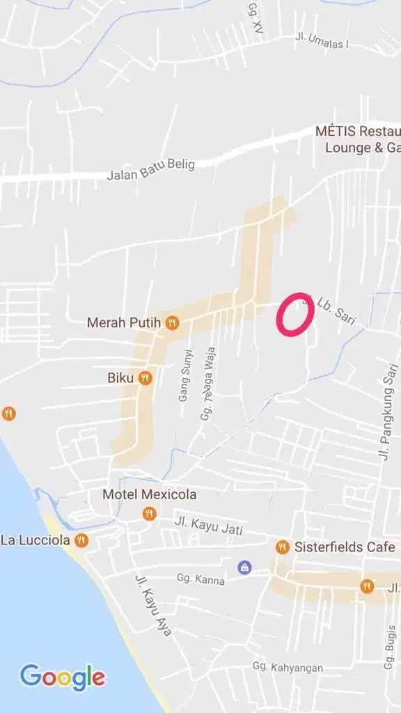 DIJUAL TANAH KAWASAN WISATA PETITENGET - Image 2 of 5