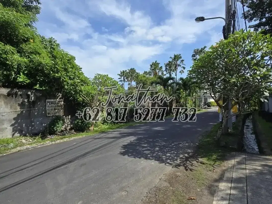 Dijual Tanah SHM Zona Kuning Jalan Utama Kayu Tulang Canggu Kuta Utara Bali - Image 1 of 7
