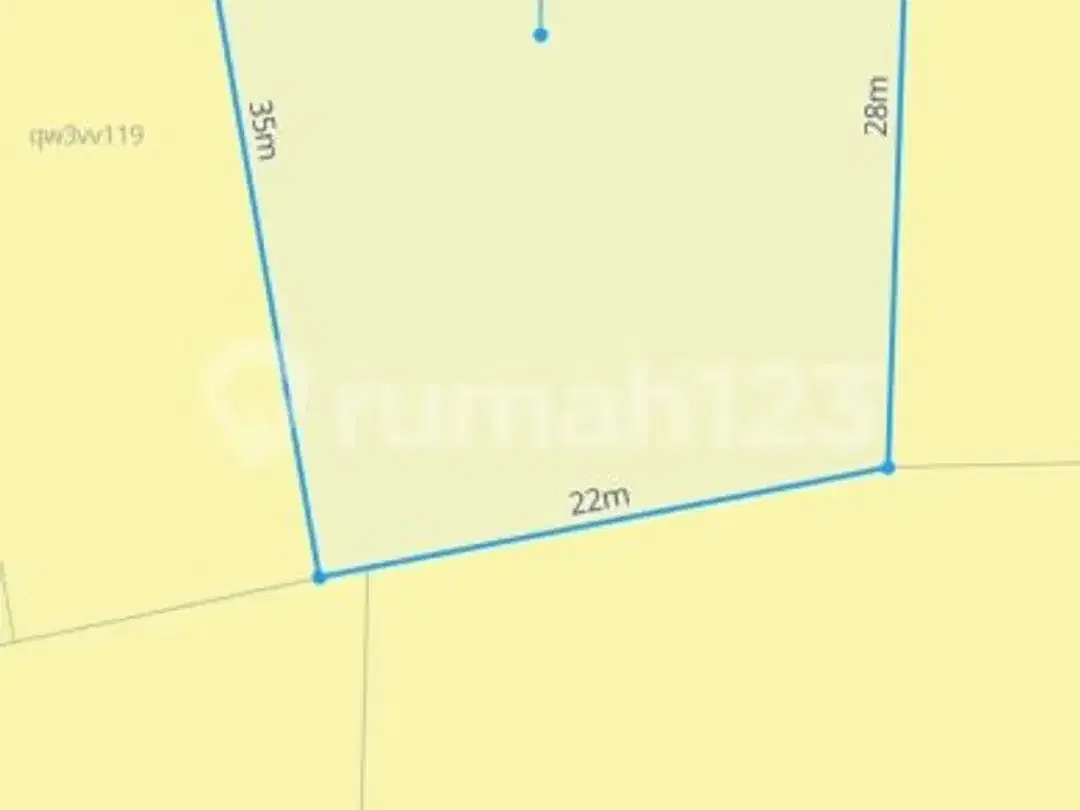 Dikontrakkan Tanah Plot Kecil Sangat Langka Dekat Pantai - Image 2 of 5