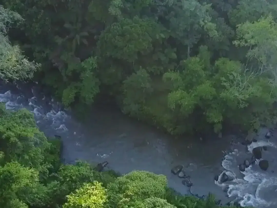 Freehold - Modern 2 Bedroom Villa with Riverside Views 30 Minutes from Ubud Centre - Image 1 of 10