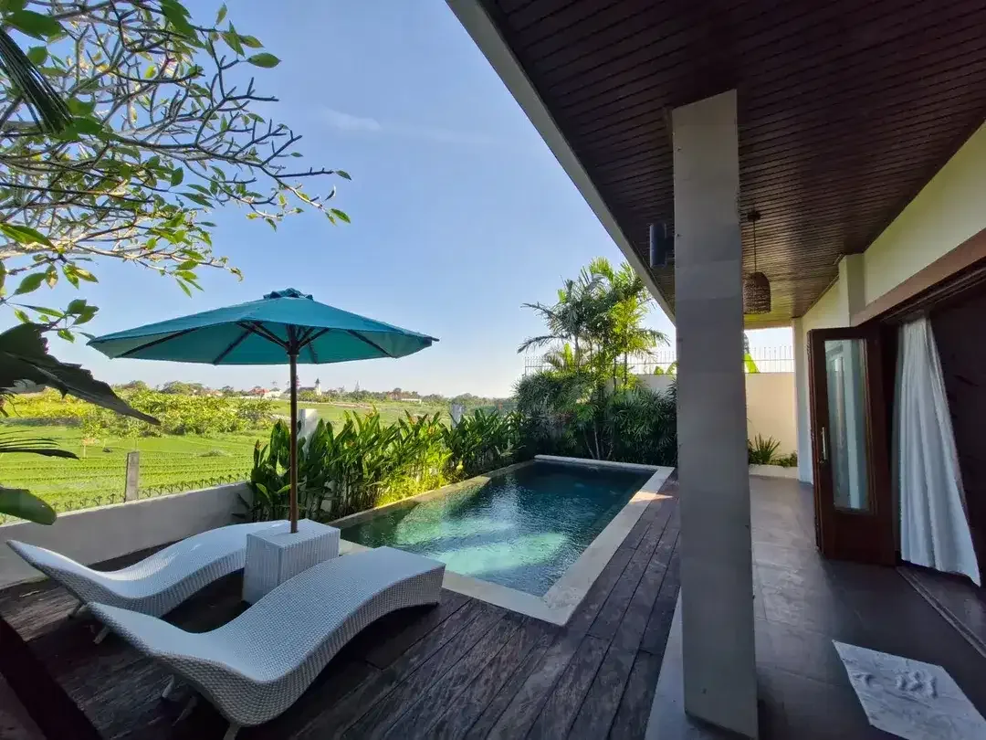 Villa View Sawah fully furnished di Canggu - Image 1 of 10