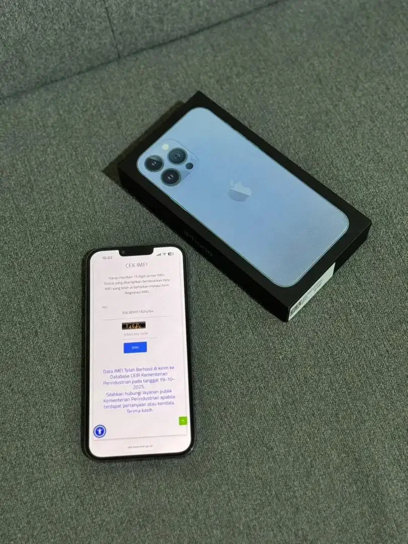 iPhone 13 Pro Max 128GB Bea Cukai Resmi - Image 2 of 4